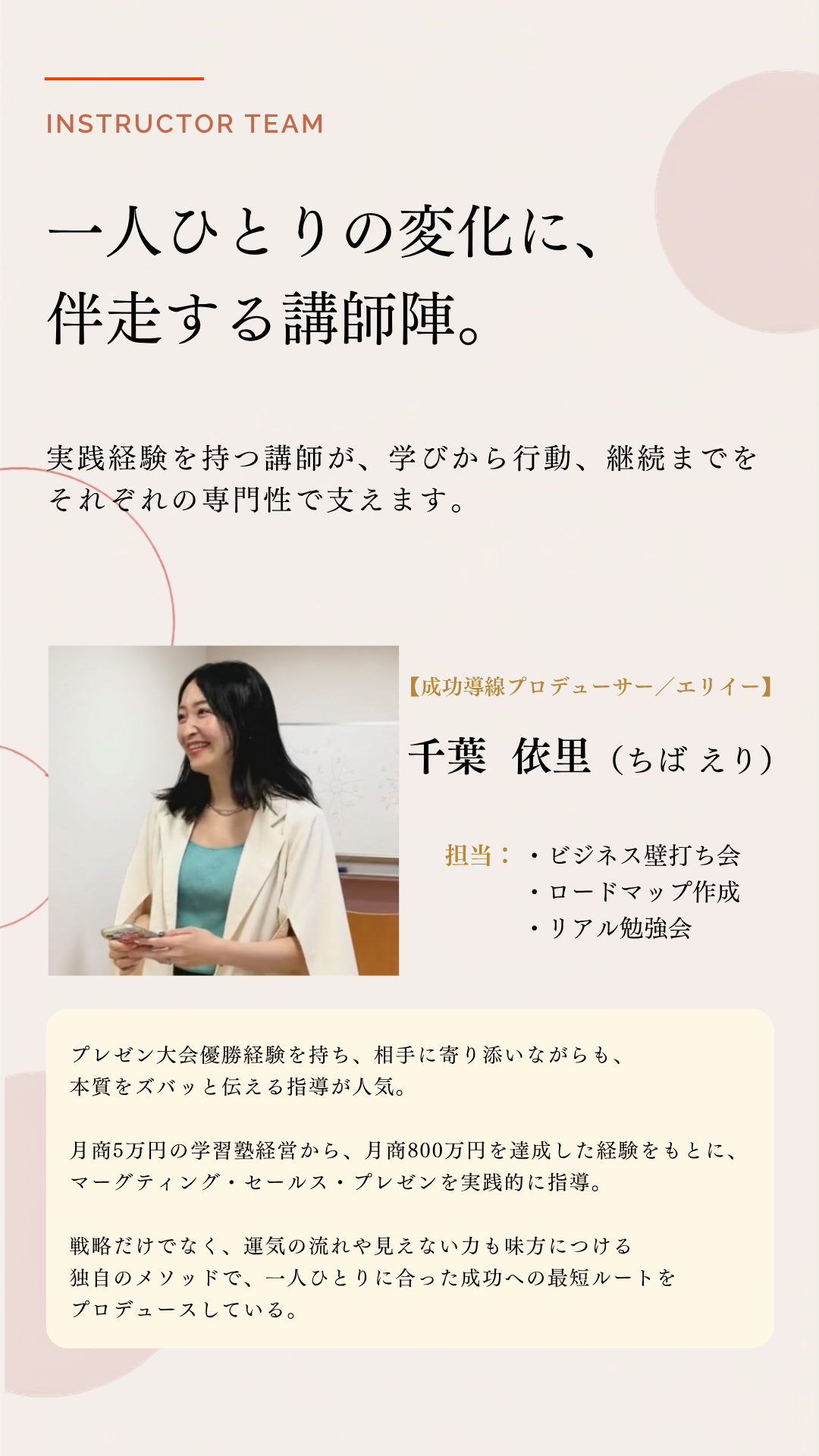 講師 Ayuru